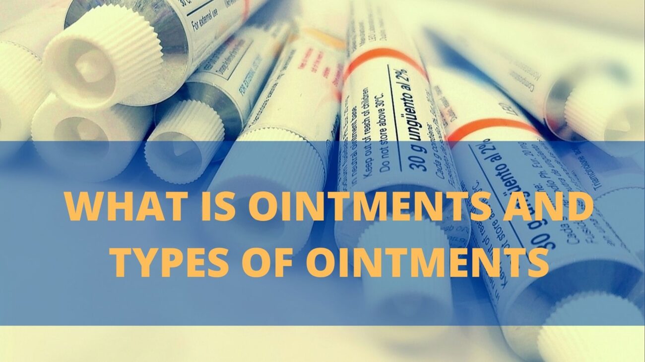 What is ointment and Types of Ointments Its me Pharmacist